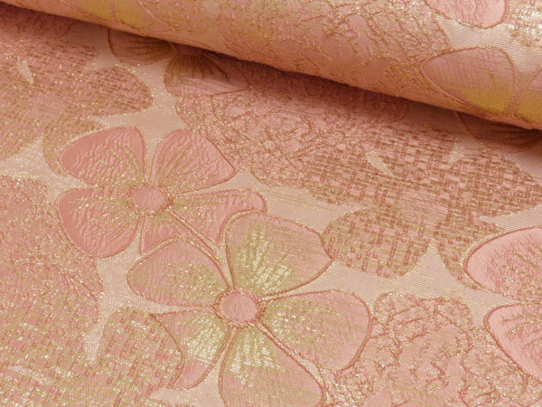 Brokat Jacquard Blüten