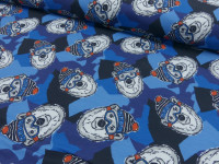 Sweat Shirt Druck Ski Bär Sweat Shirt Druck Ski Bär