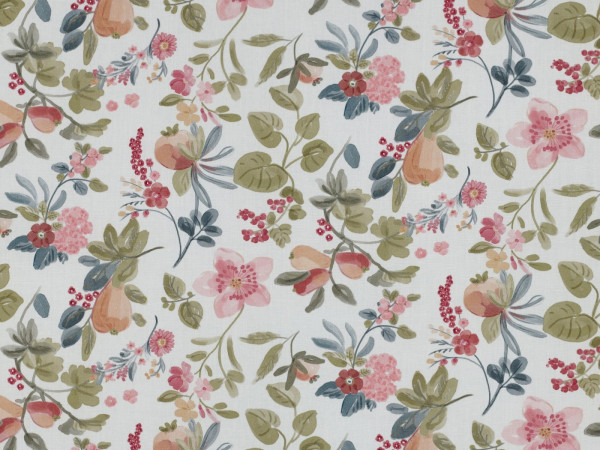 Baumwoll Digital Druck Flowers