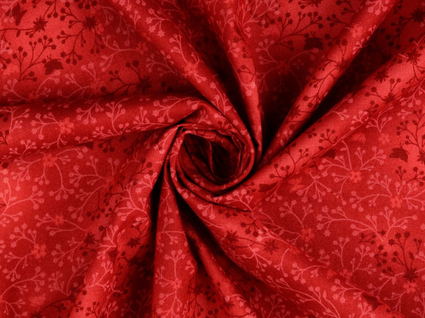 Baumwoll Druck Floral Batik