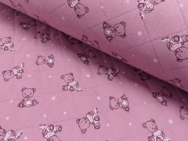 Double Gauze Stepper Druck Teddybären