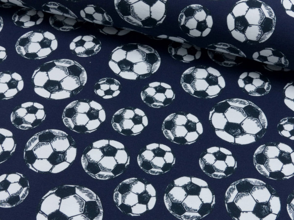 Baumwoll Jersey Druck Fußball