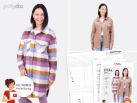 Schnittmuster "Fiona" Hemdjacke by pattydoo Schnittmuster "Fiona" Hemdjacke by pattydoo