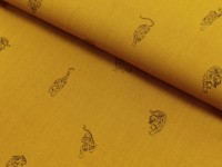 Viskose Druck Tiger Viskose Druck Tiger