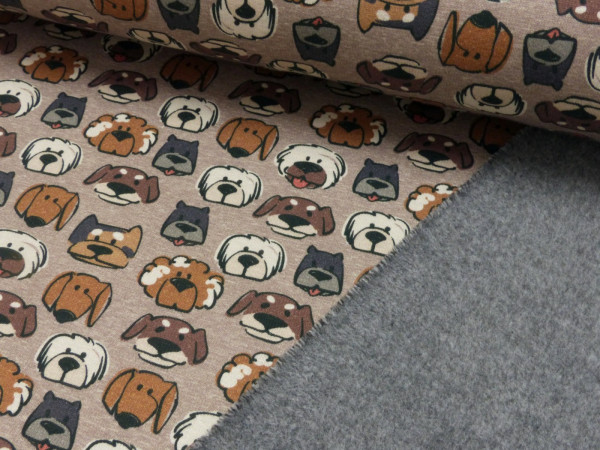 Alpenfleece Digital Druck Dogs