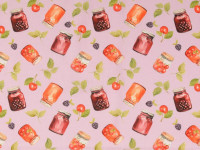 Preview: Baumwoll Digital Druck Marmelade Preview: Baumwoll Digital Druck Marmelade