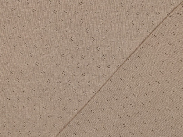 Pointoille Ajour Feinstrickjersey