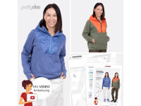 Schnittmuster "Tabea" Fleecepullover by pattydoo Schnittmuster "Tabea" Fleecepullover by pattydoo