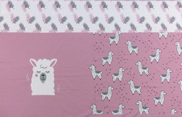 Baumwoll Jacquard Lama (Panel)
