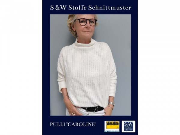 Schnittmuster Pulli "Caroline" by S&W Stoffe