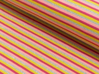 Baumwoll Jersey Glitzer Streifen Baumwoll Jersey Glitzer Streifen