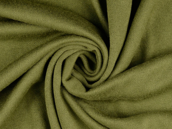 Viskose Strick melange uni