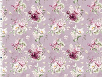 Musselin Double Gauze Digitaldruck ROSE Peonies by Jessy Sewing Musselin Double Gauze Digitaldruck ROSE Peonies by Jessy Sewing