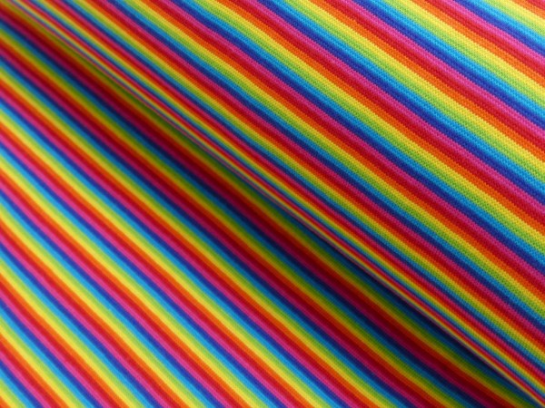 Bündchen Regenbogenstreifen