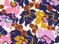 Baumwoll Satin Druck Blumen Baumwoll Satin Druck Blumen