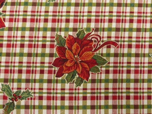 Deko Weihnachten Karo Tartan