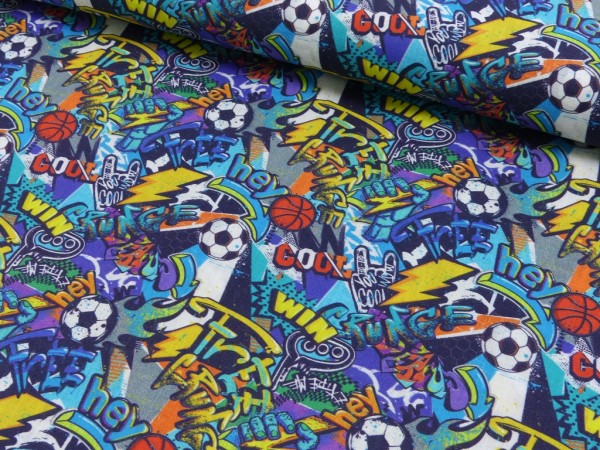 Baumwoll Druck Cool