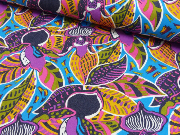 Baumwoll Twill Druck