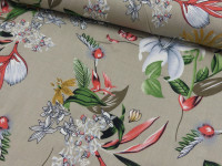 Viskose Druck Blumen Viskose Druck Blumen