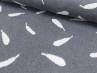 Mantelflausch bestickt Federn Mantelflausch bestickt Federn