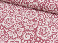 Baumwoll Jersey Druck Lace Baumwoll Jersey Druck Lace