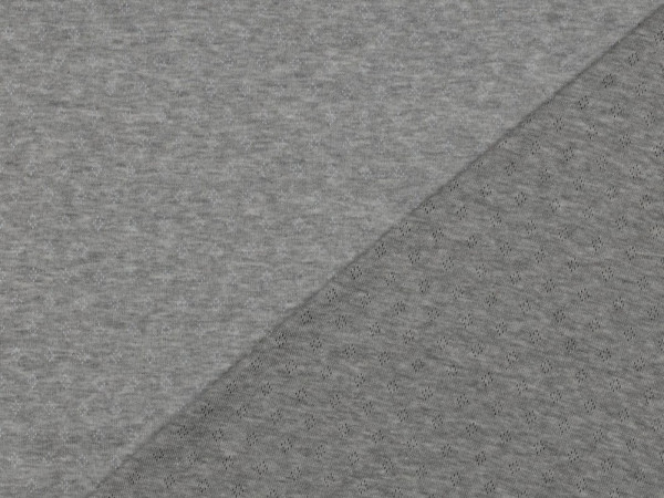 Pointoille Ajour Feinstrickjersey