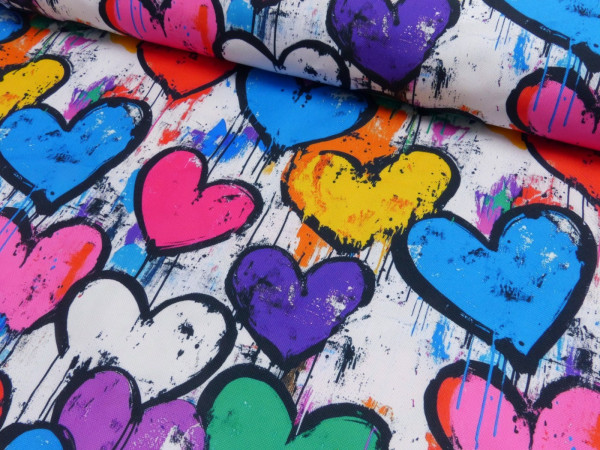 Oxford Digitaldruck "Graffiti Heartbeat" gross