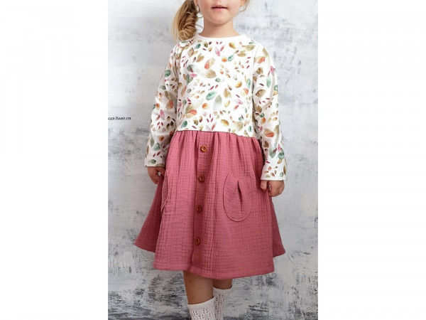 Schnittmuster Girls Button Dress by Jessy Sewing