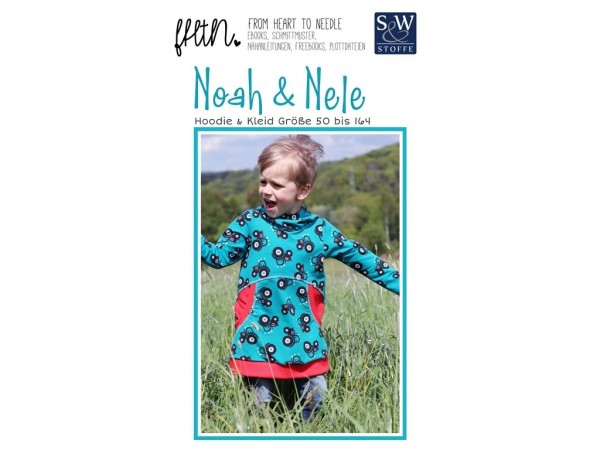 Schnittmuster Noah & Nele by From Heart To Needle