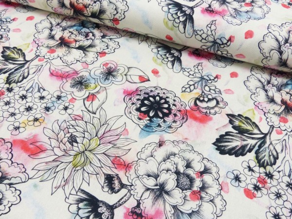 Deko Druck Blumen