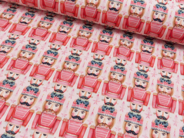 Baumwoll Popeline Druck Weihnachten