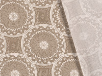 Viskose Leinen Mandala Viskose Leinen Mandala