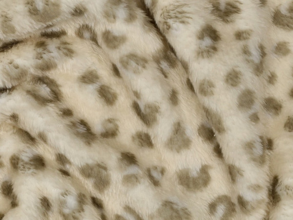 Fleece beidseitig Leopard