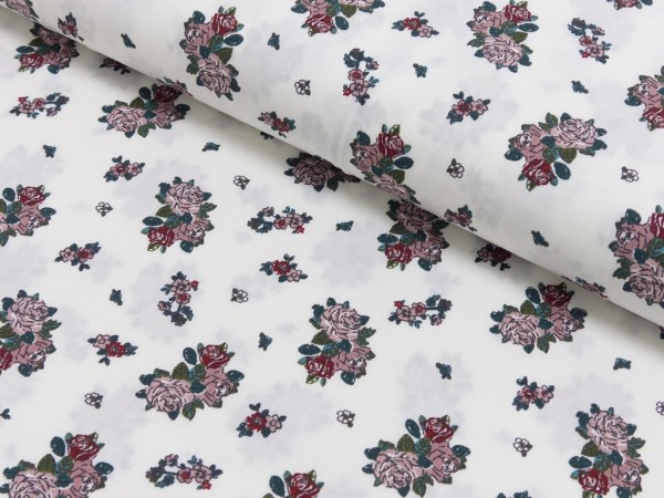 Baumwoll Druck Flower