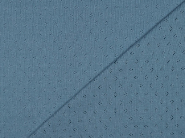 Pointoille Ajour Feinstrickjersey