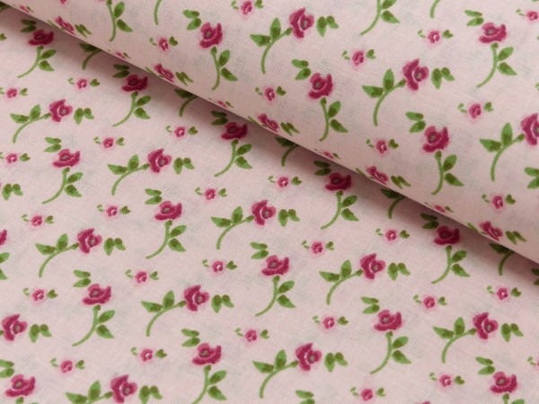 Baumwoll Druck Floral Ella