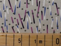 Preview: Viskose Jersey Druck Striche Preview: Viskose Jersey Druck Striche