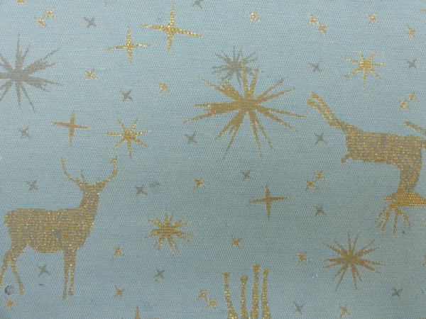Jacquard Lurex Weihnachten