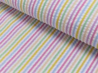 Seersucker Streifen Seersucker Streifen
