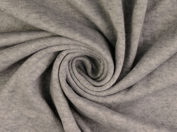 Viskose Strick melange uni