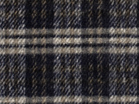 Jacquard gebürstet Karo Mantel Jacquard gebürstet Karo Mantel