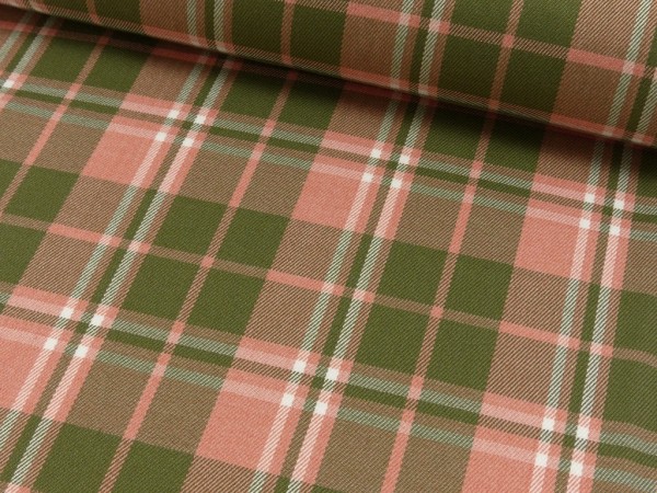 Polyester Viskose Karo Italien