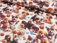 Deko Halbpanama Hundewelpen Deko Halbpanama Hundewelpen