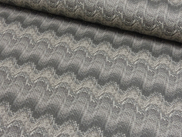 Lederimitat Strickdruck