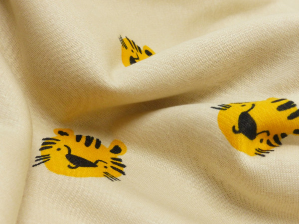 Alpenfleece Druck Cute Tiger