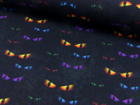 Baumwoll Jersey Digitaldruck Katzenaugen Baumwoll Jersey Digitaldruck Katzenaugen