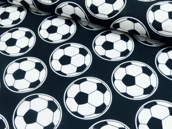 Baumwoll Druck Fußball