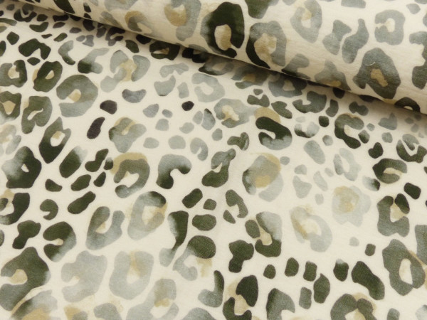 Double Gauze Digitaldruck Leo