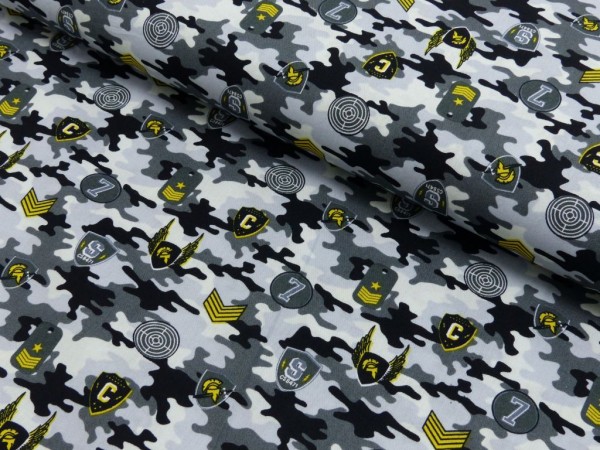 Baumwoll Druck Camouflage