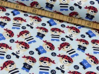 Baumwoll Jersey Druck Piratenbub Baumwoll Jersey Druck Piratenbub